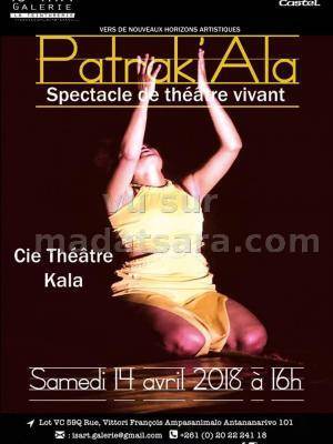 Patrak'Ala spectacle de théâtre vivant Is'Art Galerie