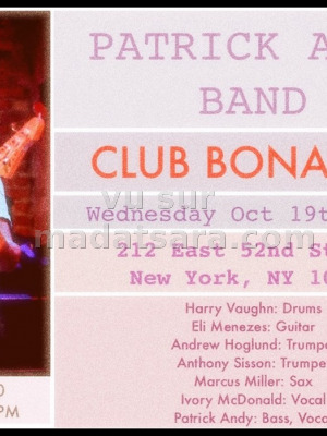 Patrick Andy‍ Band -  Club Bonafide New York‍