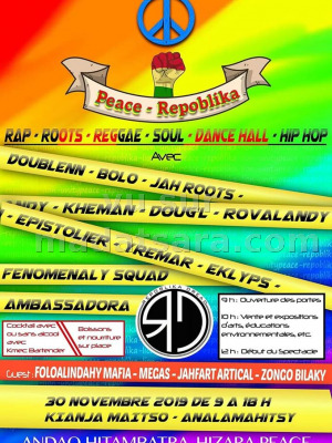 Peace repoblika - Analamaitso Théâtre de verdure d'Analamahitsy‍