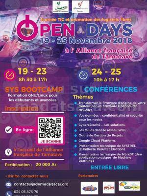 Pen days journée TIC de promotion des logiciels libres AF - Alliance Française Toamasina