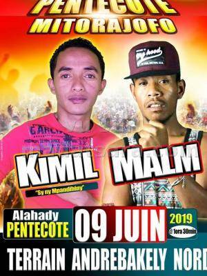 Pentecôte mitorajofo Malm Martiora & Kimil Andrebaky Nord Miadamanjaka