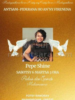 Pepe Shine Palais des Sports Mahamasina