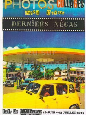 Photos collage Pascal Dayras Dernier négas au Café de l'Alliance