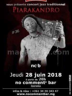 Piarakandro en concert No Comment Bar Isoraka