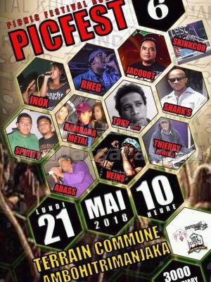 Picfest 6 picnic festival rock Kianjan’ny tsenan’Ampangabe Ambohitrimanjaka