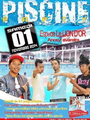 Piscine Party avec THT au Espace Lion d'Or Anosy Avaratra