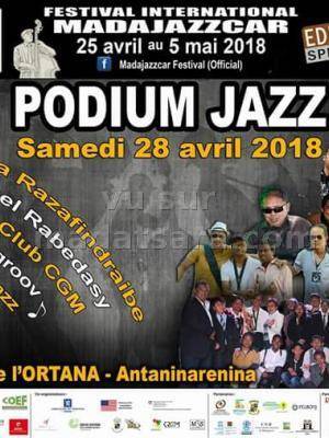 Podium jazz Ortana Antaninarenina