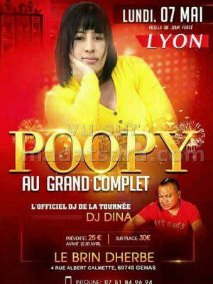 Poopy‍ au grand complet Restaurant Le Brin d'Herbe‍