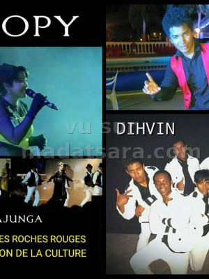 Poopy‍ en concert Les Roches Rouges Mahajanga‍ Maison de la Culture Mahajanga‍