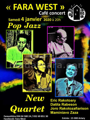 Pop Jazz - Fara West Faravohitra‍ - New Quartet