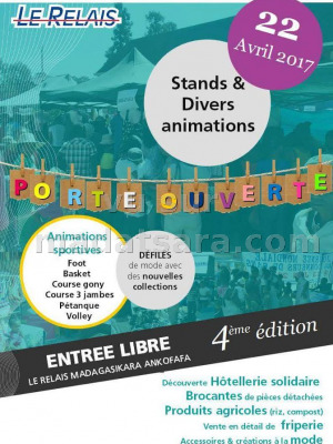 Porte ouverte 4ème édition - Le Relais Madagasikara Ankofafa