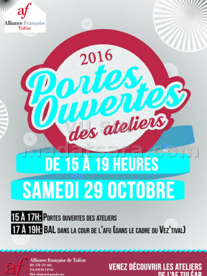Portes ouvertes des ateliers - AF - Alliance Française de Toliara‍