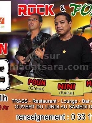 Poun, Nini et Mahery - Rock &amp; Folk au Trass
