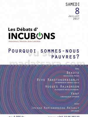 Pourquoi sommes-nous pauvres ? débats d'Icubons - Maison Jean Laborde Andohalo‍