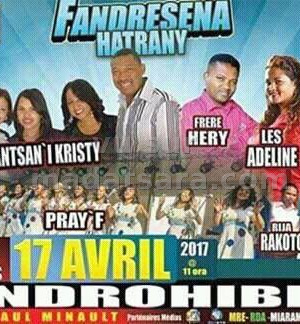 Pray'F‍ , Frère Hery‍ , Rija Rakoto‍ , Adeline‍ , Antsan'i Kristy‍ , LMC‍ , N'Art.Son‍ - Fandresena hatrany - Paul Minault Androhibe