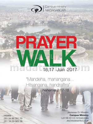 Prayer Walk - Campus Ministry Ambatoroka