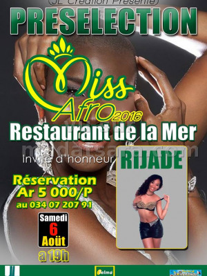 Pré-sélection Miss Afro 2016 - Nosy Be