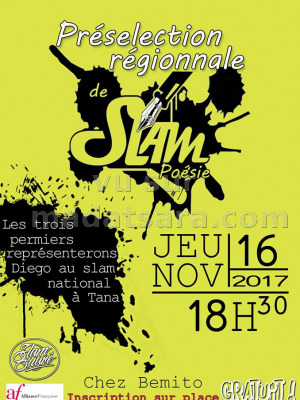 Préselection régionale de Slam poésie - AF - Antsiranana Diégo Suarez‍