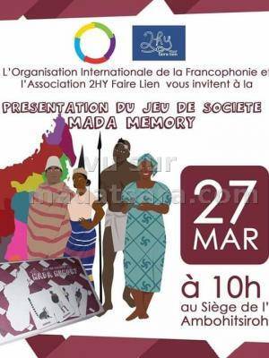 Présentation du jeu de société Mada Memory