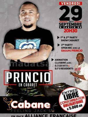 Princio en cabaret Cabane Lounge Bar Karaoke Andavamamba