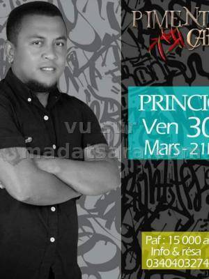 Princio en concert Piment Café Behoririka