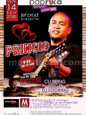 Princio en concert au Paprika