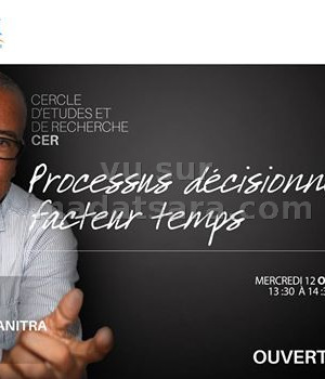 Processus décisionnel facteur temps par Dr Lyla Herimanitra - ISCAM