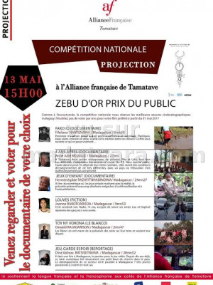 Projection compétition nationale - AF - Alliance Française Toamasina‍