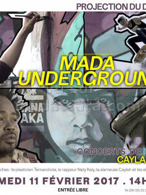 Projection du documentaire Mada Underground - IFM - Institut Français de Madagascar‍ avec Kaylah‍ & Natty Kaly‍