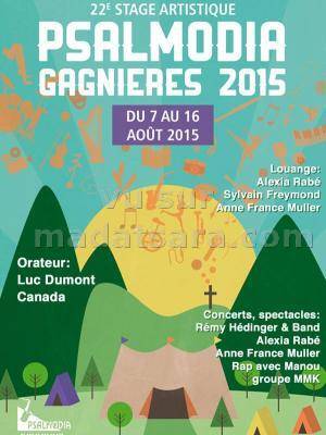 Psalmodia Gagnieres 2015 Louange Alexia Rabe Concerts, spectacles