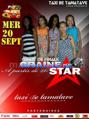 Quart de finale graine de Star - Taxi Be Club Toamasina‍