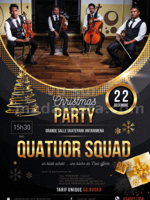 Quator Squad‍ - Christmas party - Skate Park Ankaditapaka‍
