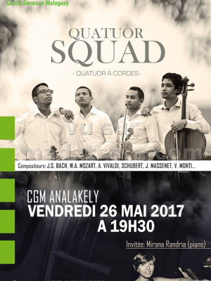Quator Squad en concert - CGM Analakely‍
