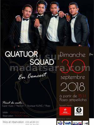 Quator Squad en concert