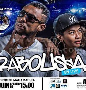 Raboussa en live au Palais des Sports Mahamasina