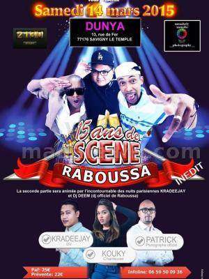 AMBIANCE MALGACHE DE FÊTE DE FOLIE GARANTIE
15 ANS DE SCENE DE RABOUSSA !!
Venez nombreux !!!