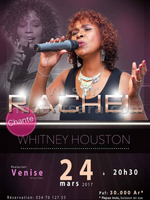 Rachel‍ chante whitney houston - Restaurant Venise Antsirabe