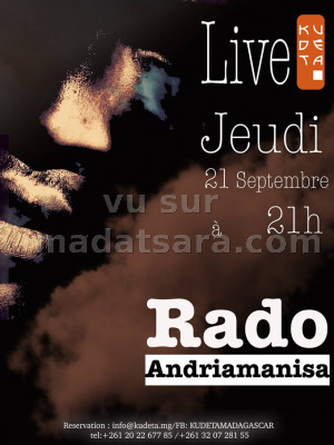 Rado Andriamanisa‍ en live au Kudeta urban Club‍