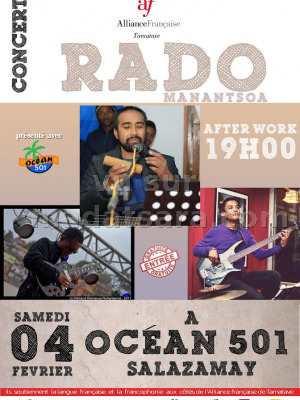 Rado Manantsoa‍ en concert after work - Ocean 501 Tamatave‍