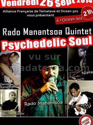 Rado Manantsoa Quintet Psychedelic Soul à l'Ocean 501 Toamasina