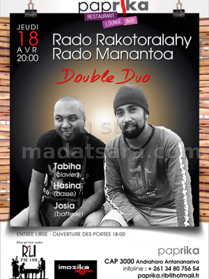 Tabiha (Clavier)
Hasina (Basse)
Josia (Batterie)