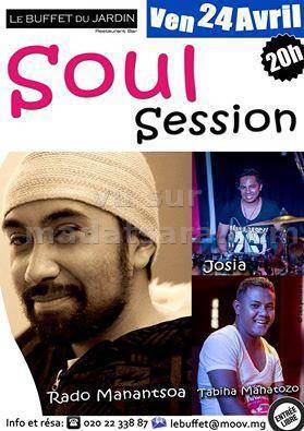 Rado Ramanantsoa - Soul Session au Buffet du Jardin Antaninarenina