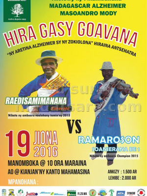 Raedisamimanana vs Ramaroson Soanierana Be 1 - Hira gasy goavana - Kianjan'ny Kanto Mahamasina