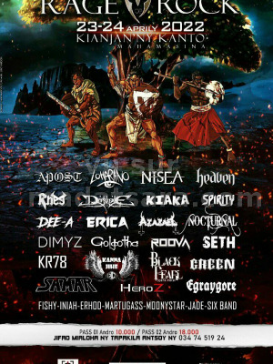 Rage of Rock festival - Kianjan'ny Kanto Mahamasina‍