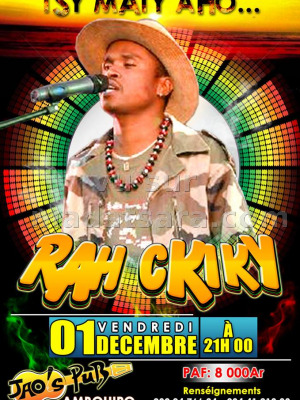 Rah-ckiky‍ en concert au JAO'S PUB‍