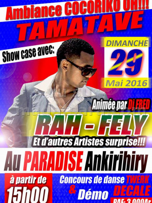 Rah-Fely au Paradise Ankirihiry  - Ambiance Cocoriko