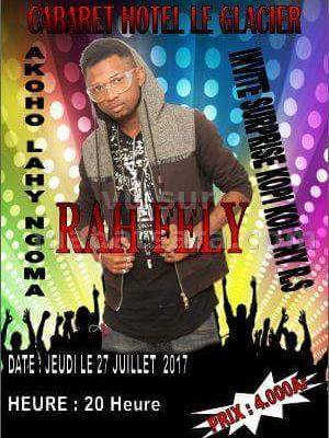 Rah Fely en concert Le Glacier Analakely