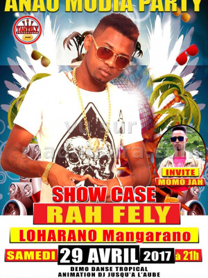 Rah Fely‍ en show case au Bar Loharano‍
