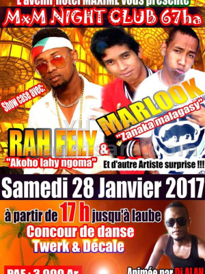 Rah Fely‍, Marlook en concert L'avenir Hotel Chez Maxime 67Ha‍