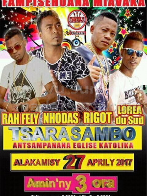 Rah Fely‍ , Nhodas‍ , Rigot‍ , Lorea Du Sud‍ - Eglise catholique Antsampanana Tsarasambo